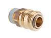 1/2" Quick Connector with External Thread, Brass