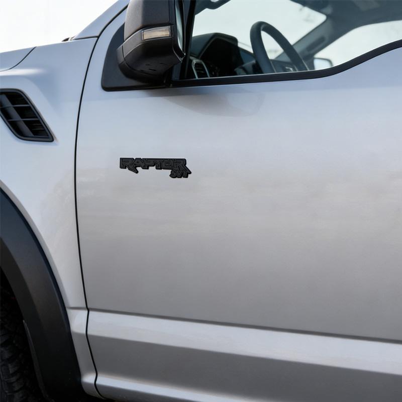 3D Metal R-APTO-R SVT Car Body Sticker For F-or-d F-ocu-s Winged Tiger, M-ustan-g R-aptor Modification Accessories