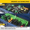 Practical Plier Organizer Rack Holds Up To Ten Pliers Drawer Toolbox Sturdy Pliers Tool Organizer Storage Rack Space-Saving