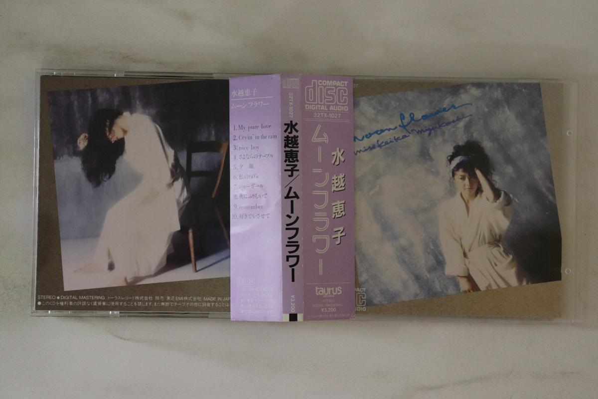

CD KEIKO MIZUKOSHI - Moon Flower 32TX1027 TAURUS Japan Obi Japanese Pop/Rock Used