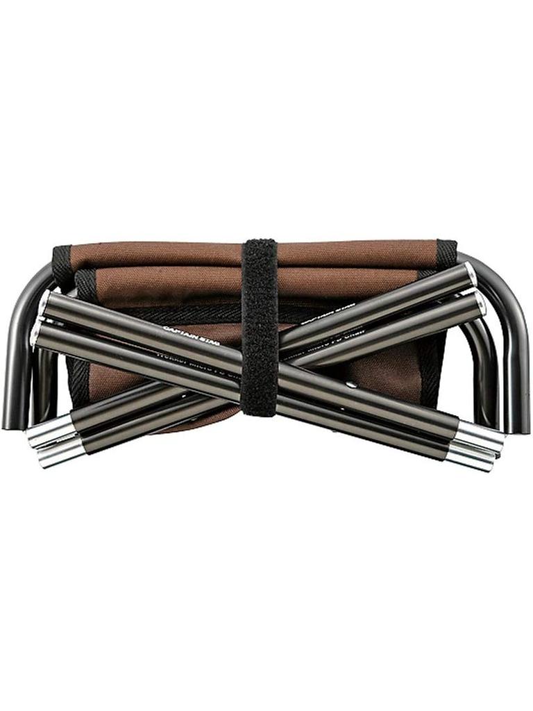 CAPTAIN STAG Trekker Micro FD Chair L Brown M-3963