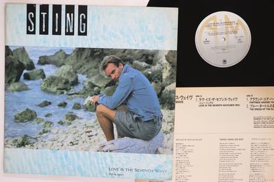 12-tums Skiva STING Love Is The Seventh Wave AMP12007PROMO AM 1985 Japan Rock Begagnad