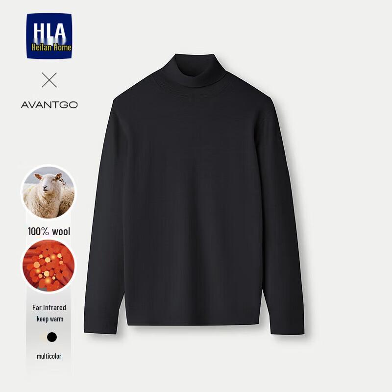 

Men s Turtleneck Pure Wool Sweater 3XL