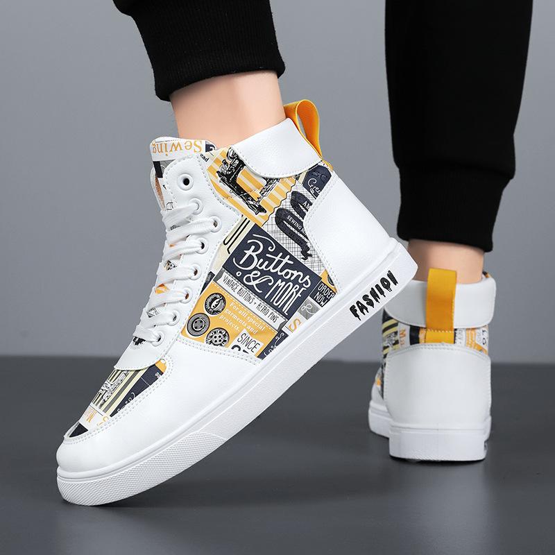 Autunno e inverno nuove scarpe da uomo versione coreana di scarpe da ginnastica casual versatili alla moda scarpe da allenamento tedesche scarpe da ginnastica retrò da uomo alla moda