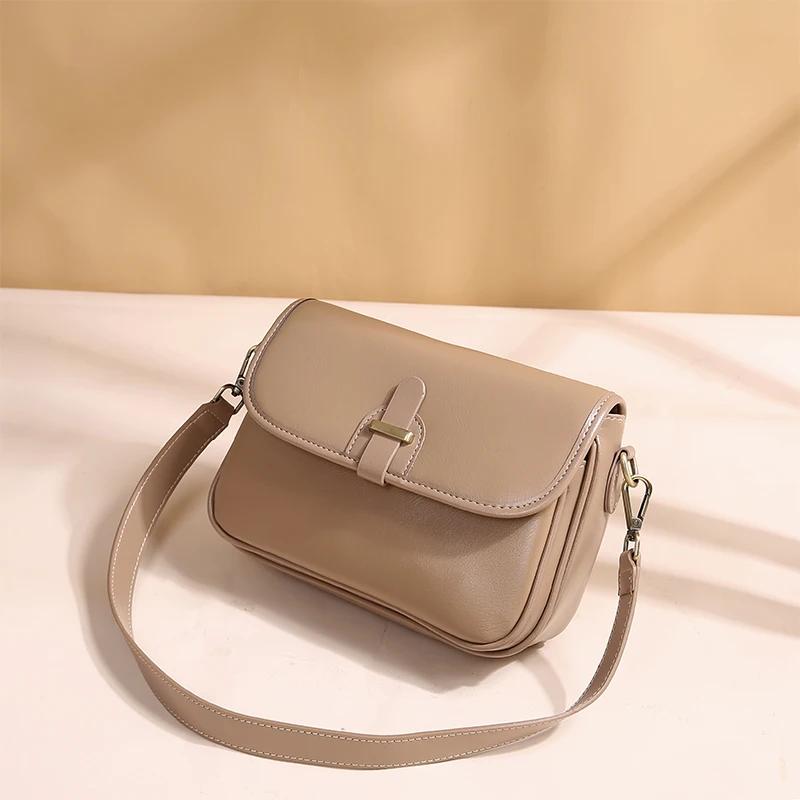 

Женская сумка через плечо из натуральной кожи, роскошные дизайнерские сумки для женщин, модная маленькая квадратная сумка через плечо