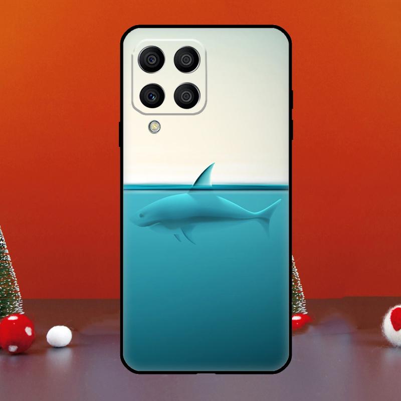 Cartoon Shark For Samsung Galaxy M14 M34 M54 M11 M21 M31 M13 M33 M35 M53 M55 M15 M12 M32 M52 M06 M16 Case