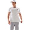 Li-Ning Quick-Dry Simple Letter Logo Print Comfortable Round Neck Short Sleeve T-Shirt Men Tops Standard-White ATSV399-8