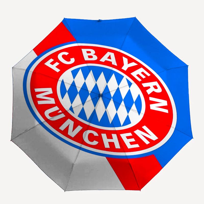 1pc B-Bayern Munich (4) Umbrella, Sun Protection, And UV Shielding. It Has Eight Sturdy Ribs for Outdoor Use And Perfect As a Holiday Gift