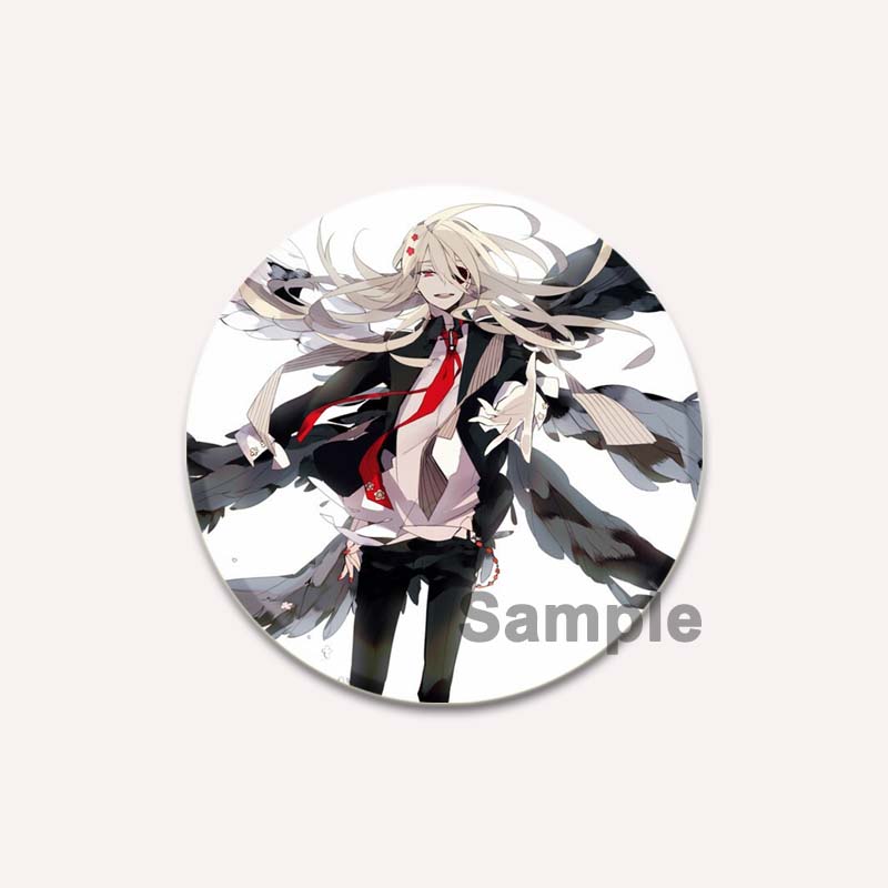 32/44/58MM Inferenz Abenteuer Spiel Anime Broschen Danganronpa HD Print Abzeichen Rucksack Kragen Cartoon Revers Pins Schmuck Geschenke Zubehör
