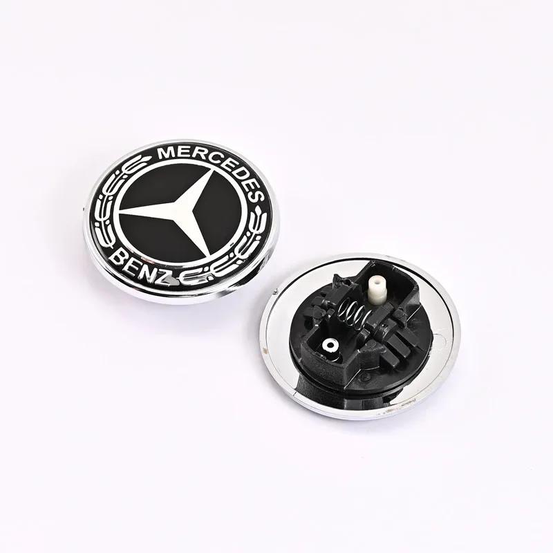 

For Mercedes Benz 1 piece of 57mm car front hood badge, engine hood, car parts badge modification suitable for Mercedes Benz w20