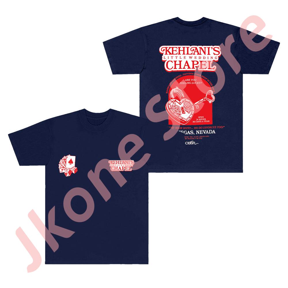 

Kehlani Chapel TShirts Crash New Logo Tee Summer Women Unisex Fashion Casual Short Sleeve Streetwear 4XL