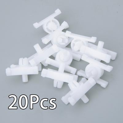 20pcs 51131829904 Car Rocker Panel Door Moulding Clips Retainer Clamp Fastener Pin Mounting Brackets Fit for BMW E10 E21 E30 M3