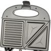750W Double Sided Heating Sandwich Maker Mini Waffle Machine Household Multi Functional Breakfast Machine
