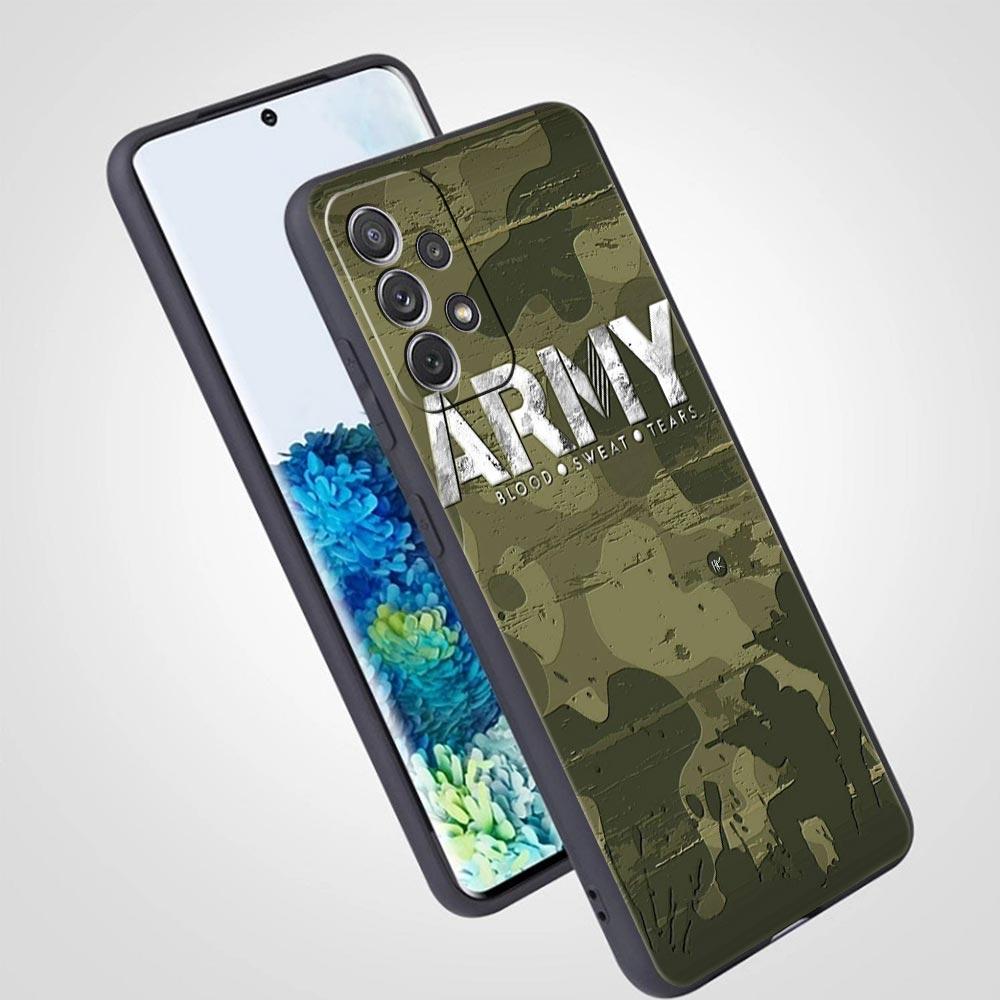 Military Army Special Forces Phone Case For Samsung Galaxy A17 A07 A55 A35 A25 A15 A05 A33 A31 A23 A21s A41 A73 A53 A51 A71Cover