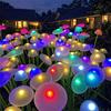 Solar Waterproof LED Garden Mushroom Stake Light