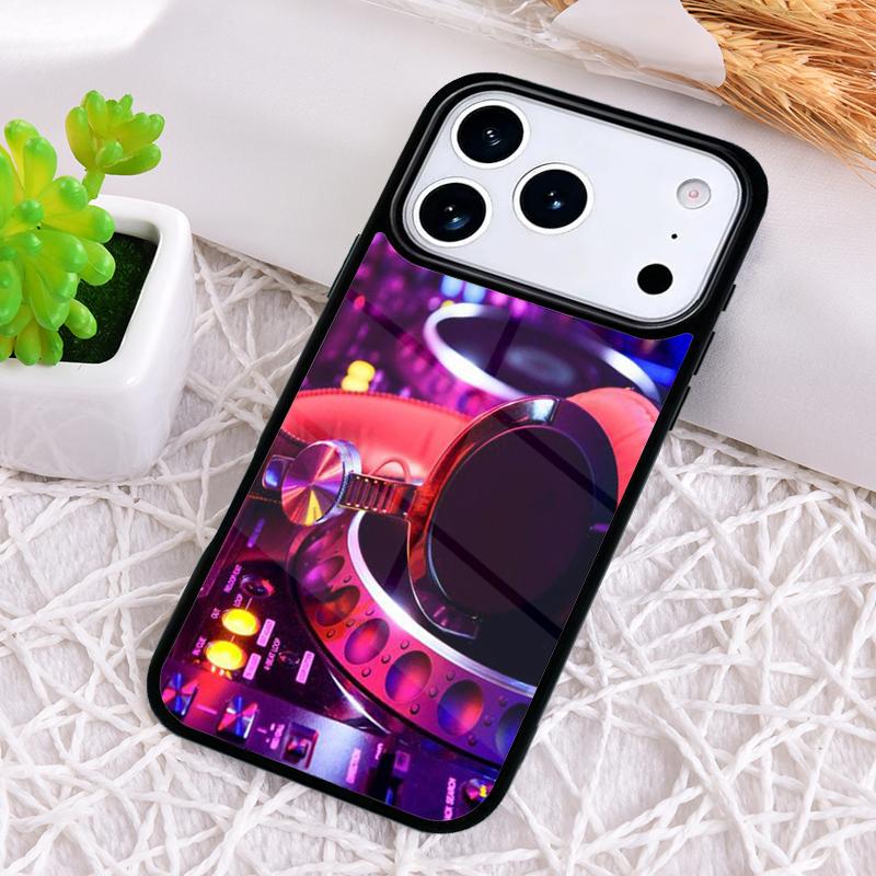 Ddj Dj Music Phone Case for iPhone 17 Air 16 15 11 12 14 13 Pro Max Shockproof Cover