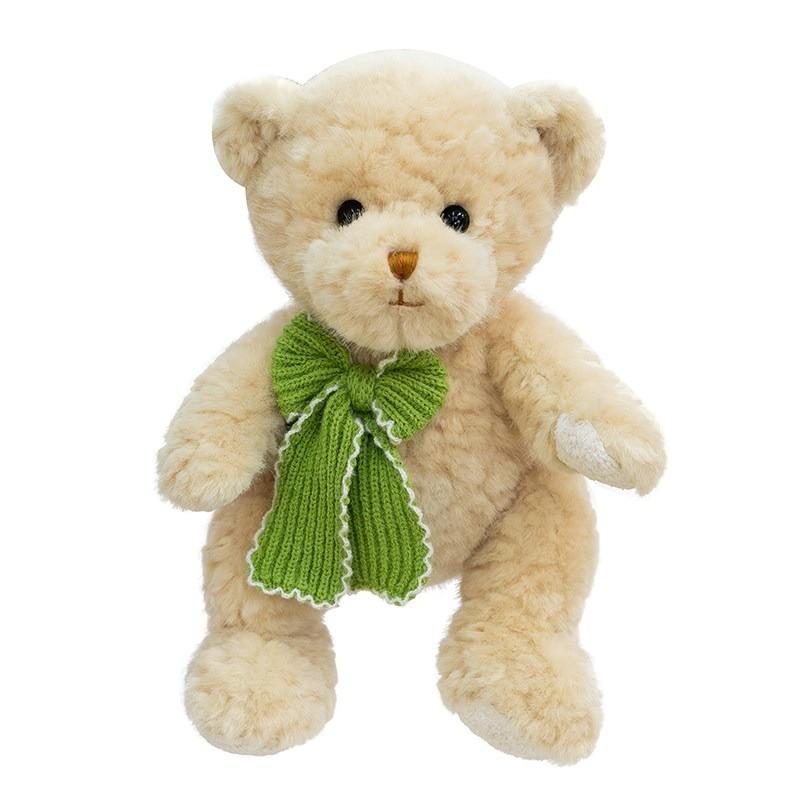 Plush Bear Stuffed Animal With Pp Cotton Filling For Birthday Gift For Girls And Friends