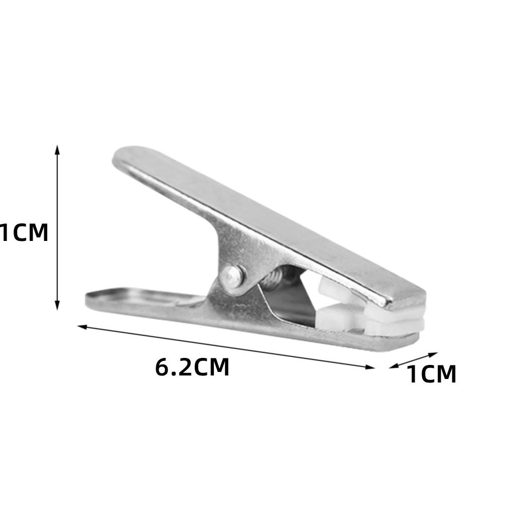 14 Pieces Stainless Steel Clothing Hanging Clip Portable Washable Small Peg House Backyard Dress Drying Hanger