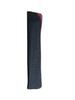 Kyoto Geibido Fan Japanese Made In Japan Case, 23.5cm, Plain, Men's Style, Goods, (Black)