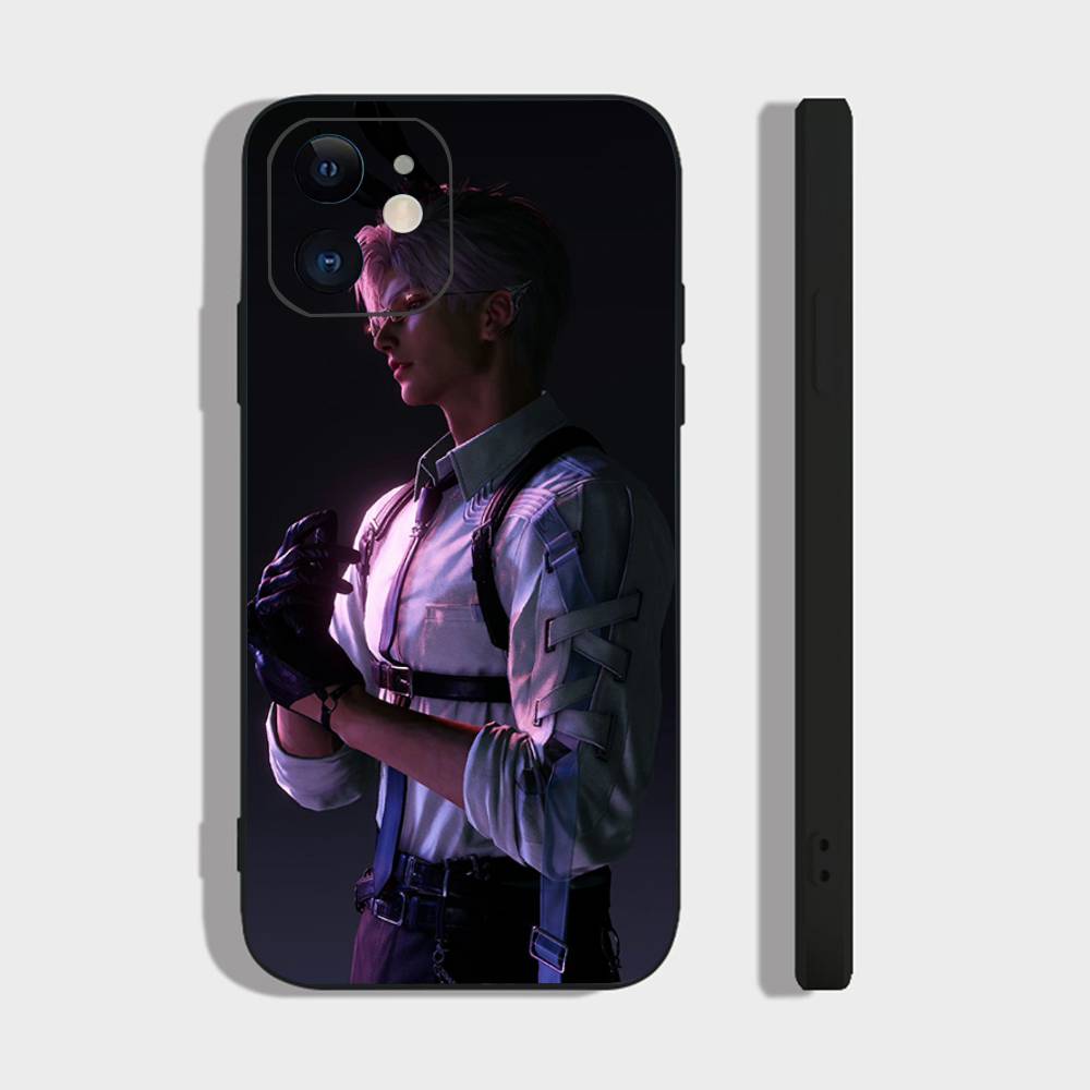 Game Love And Deepspace Sexy Man Sylus Phone Case For IPhone 17 Air 16 15 14 13 Pro Max 11 12 Black Silicone Cover