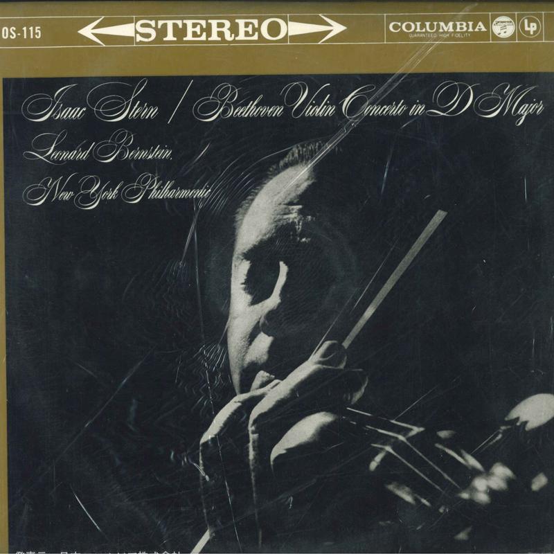 

LP Record ISAAC STERN LEONARD BERNSTEIN NEW Beethoven Violin Concerto In D Majo OS115 COLUMBIA MASTE 1960 Japan Classical Used