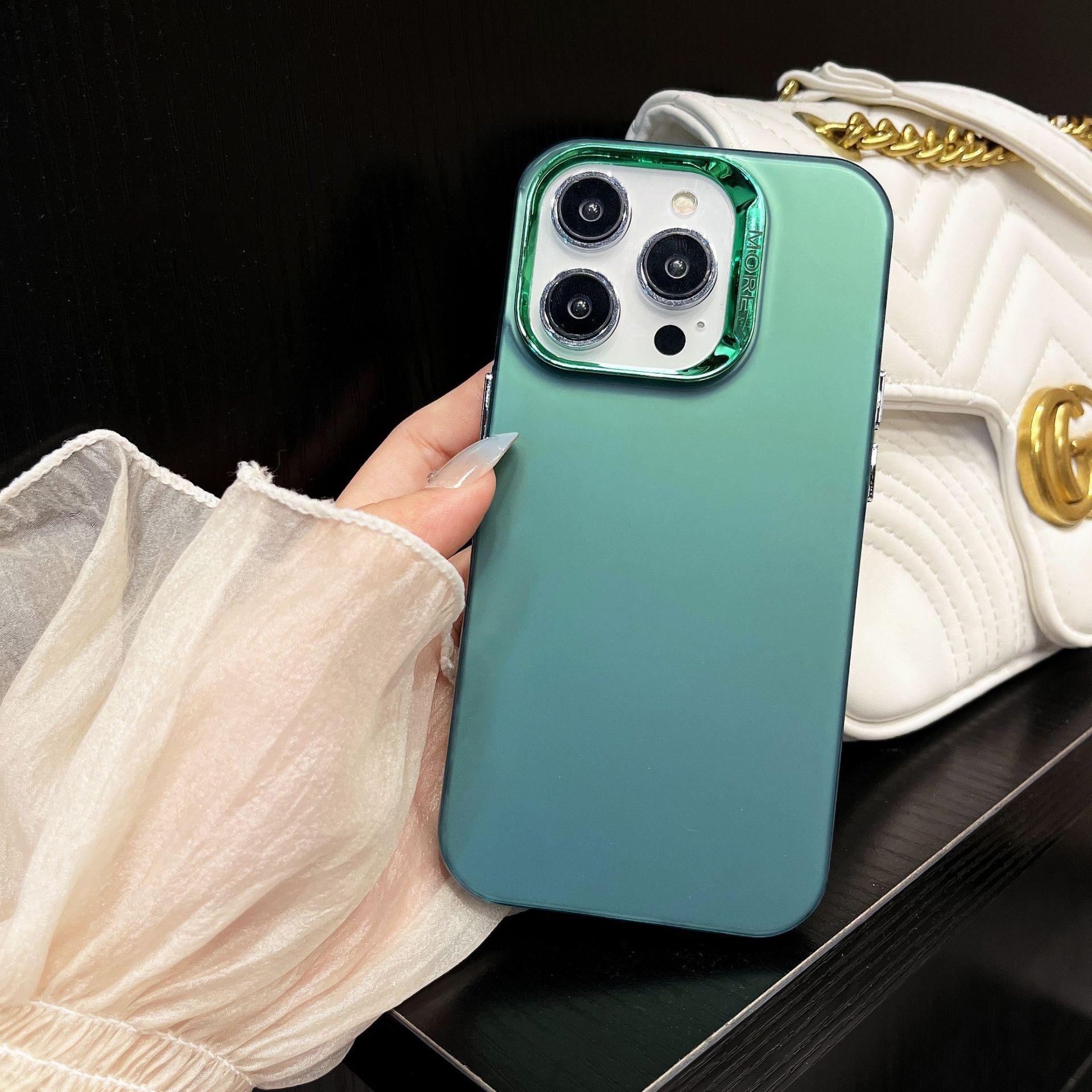 

Simple Matte High-end Feel Suitable for Apple 14promax Mobile Phone Case IPhone 15 Anti-fall 11/12/13 Hard Case Apple 15Plus