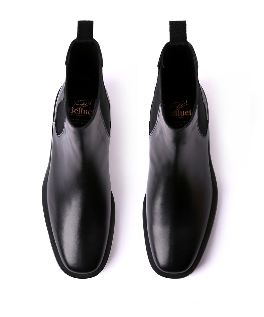 Belluet Semi-Square Chelsea Boots Jude_Bl