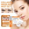 50ml Kollagenfilm-Spray-Set, Kollagen-lösbarer Film, Faltenreduzierende und straffende Gesichtsmaske