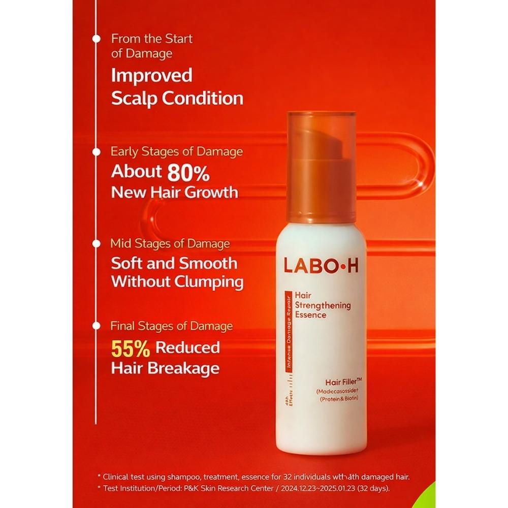 LABO-H Hair Strengthening Clinic Hair Essence 75ml / 2.54 Fl. Oz