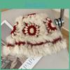 Hair Knitted Rabbit Woolly Hat Female Autumn Winter Cute Everything Warm Casual