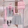 Girls' College Style Dress Set - Spring & Autumn 2025 Collection