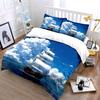 Majestic Sailing Ship at Sea Print Soft Comfortable Duvet Cover Bedding Set Included 1*Duvet Cover 2*Pillowcases Luxury Gift