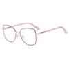 Transparent Computer Glasses Frame Women Anti Blue Light Presbyopia Eyewear Spring Hinge Metal Frames Reading Glasses Unisex