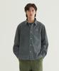 C Logo Denim Shirt Gray