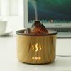 Xiaomi Volcano Aroma Diffuser 400ml Air Humidifier with Remote Control Creative Hollow K6 Lava Crack Flame Lamp Essential Oil Diffuser