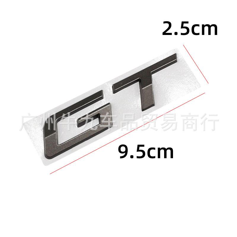 Suitable for New GT Car Stickers Modified Body Decoration GT 308 Tailbox Labeling
