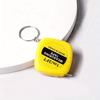1pc Mini Portable Tape Measure With Car Keychain Attachment Perfect for Sewing and Tailoring Automotive Tool Key Chain Gift