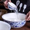 Naijiang Traditional Blue & White Ceramic Kitchen Basin