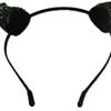 Rhinestone Cow Horn Hairband Glitter Horn Hairpins Cute Halloween Hair Hoop  Makeup Up