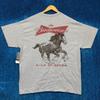 Budweiser “King of Beers Clydesdale Horse” Graphic Enzyme Washed Premium T-Shirt