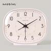 Retro Pendulum Alarm Clock - Silent Desktop Clock for Elderly and Children