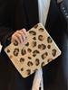Leopard Print Three-Fold Mirror Case for iPad Mini 6/Pro (2021/2025)