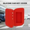 Car Key Case Silicone Black Red Blue Car Key Fob Case Cover Holder Shell For Starline A93/A63 Russian Version (1-pk)