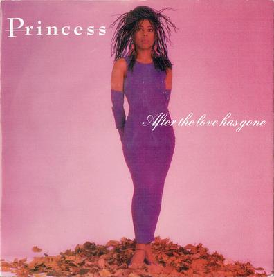 7inch Record PRINCESS  After The Love Has Gone SUPE103 Supreme Records 1985 UK SoulFunk Used