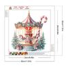 5D DIY Partial Special Shaped Drill Diamond Painting Kit Decoration 30x30cm