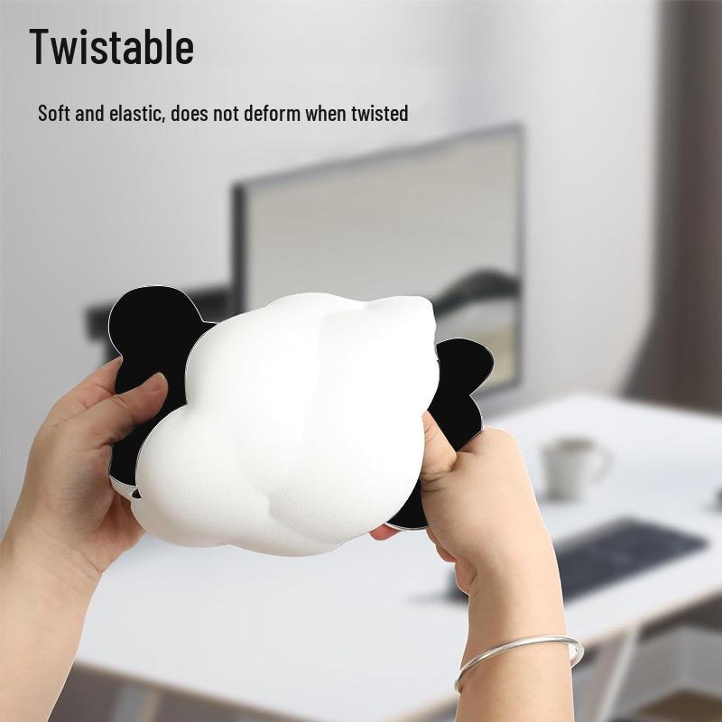 Cross-Border Leather Memory Foam Keyboard Wrist Rest Pad