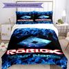 Set Biancheria da Letto Personalizzato con Nome Roblox Perfetto per Camere da Letto Biancheria Morbida Decorazione Personalizzata per la Stanza Regalo Perfetto per Donne/Uomini