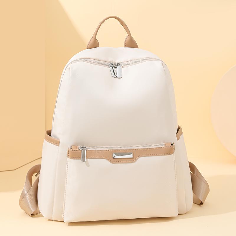 Nylon Small Backpack Women's Lightweight Commuter Backpack Student Travel Schoolbag