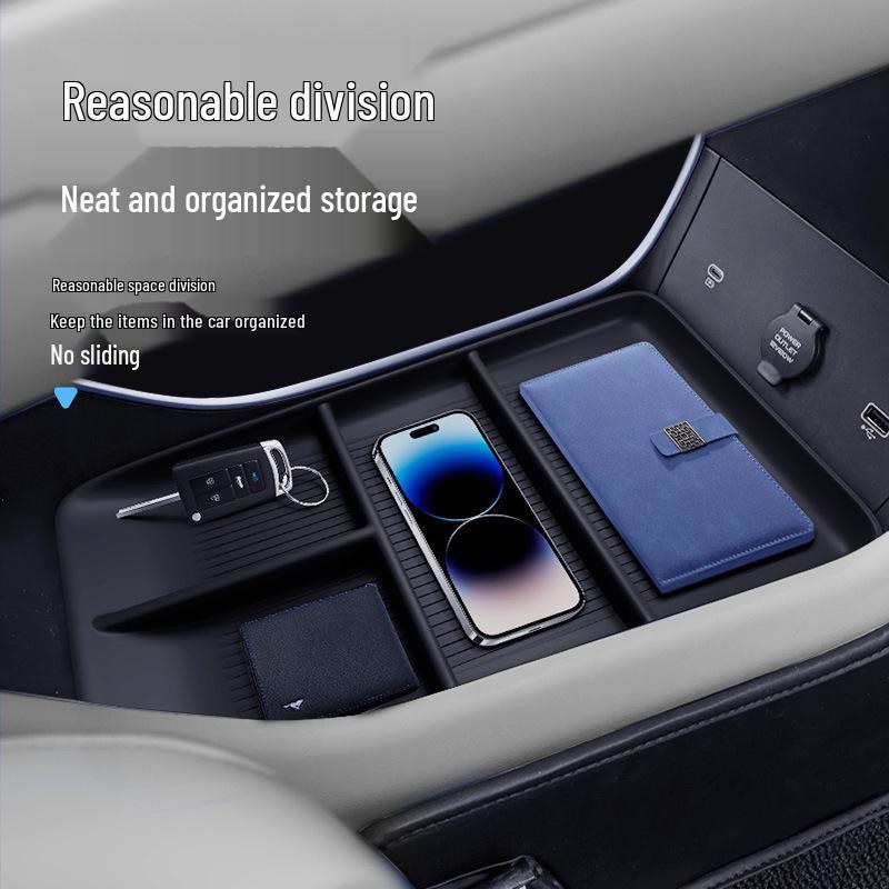 Under Console Storage Box for 2025 Sea Lion 06 Armrest - Custom Car Accessory