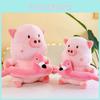 Adorable Cream Pig Plush Toy Soft Animal Doll For Kids And Decorative Pillow 35cm To 60cm Sizes